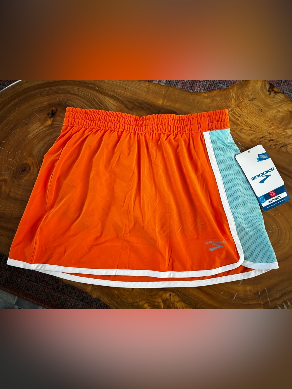 NWT Brooks Epiphany Skort with Mint Side Panel Size XS